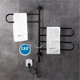 Sèche serviette rotatif électrique 2