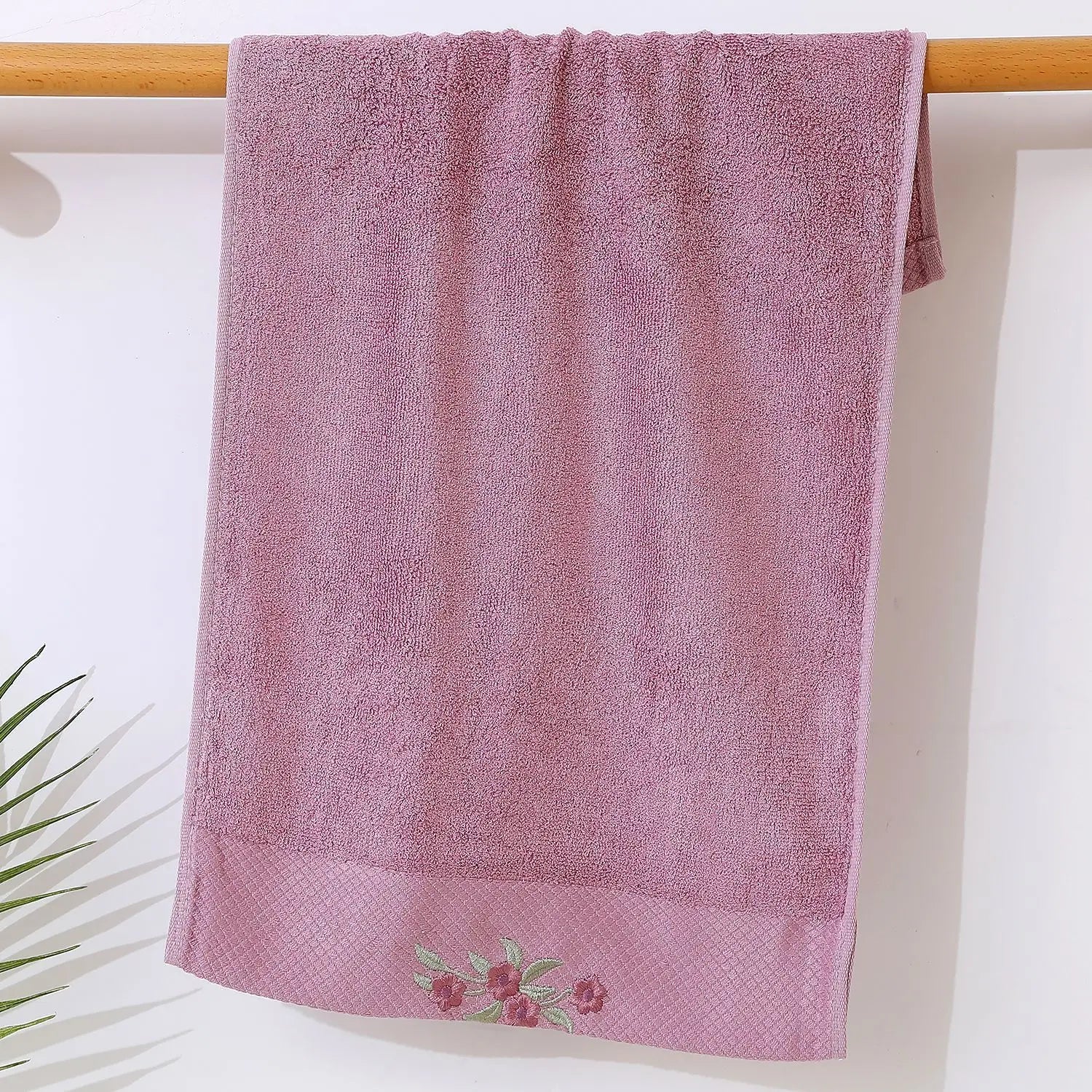 Serviette brodée en Fibre de bois 7