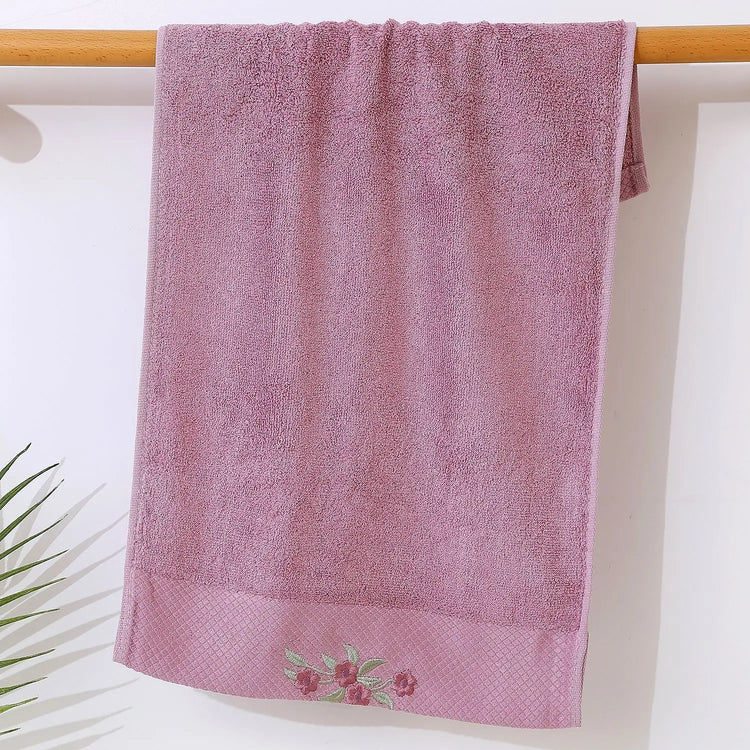 Serviette brodée en Fibre de bois 7