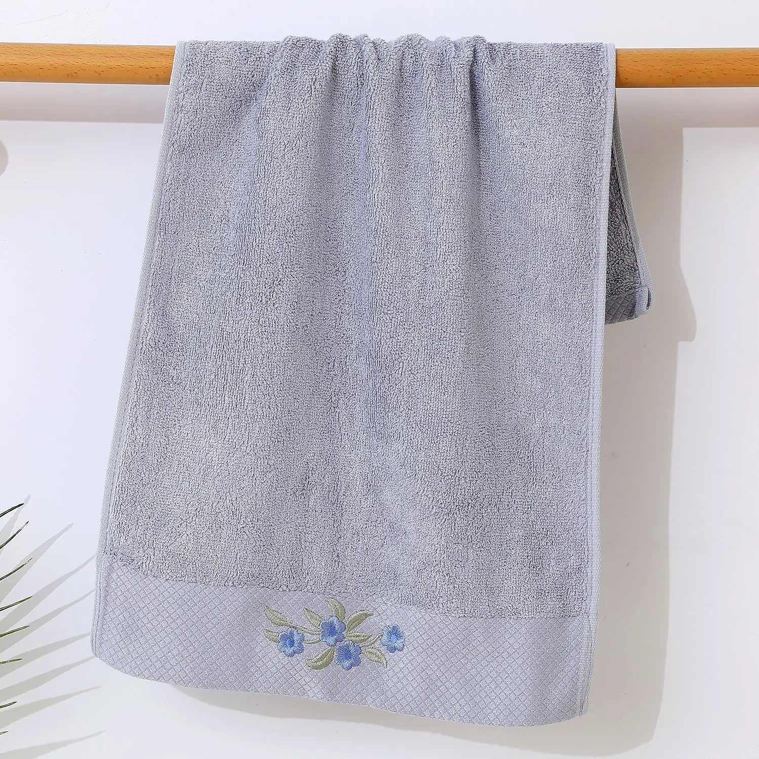 Serviette brodée en Fibre de bois 8