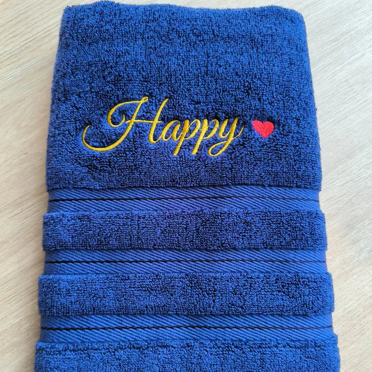 Serviette coton personnalisable