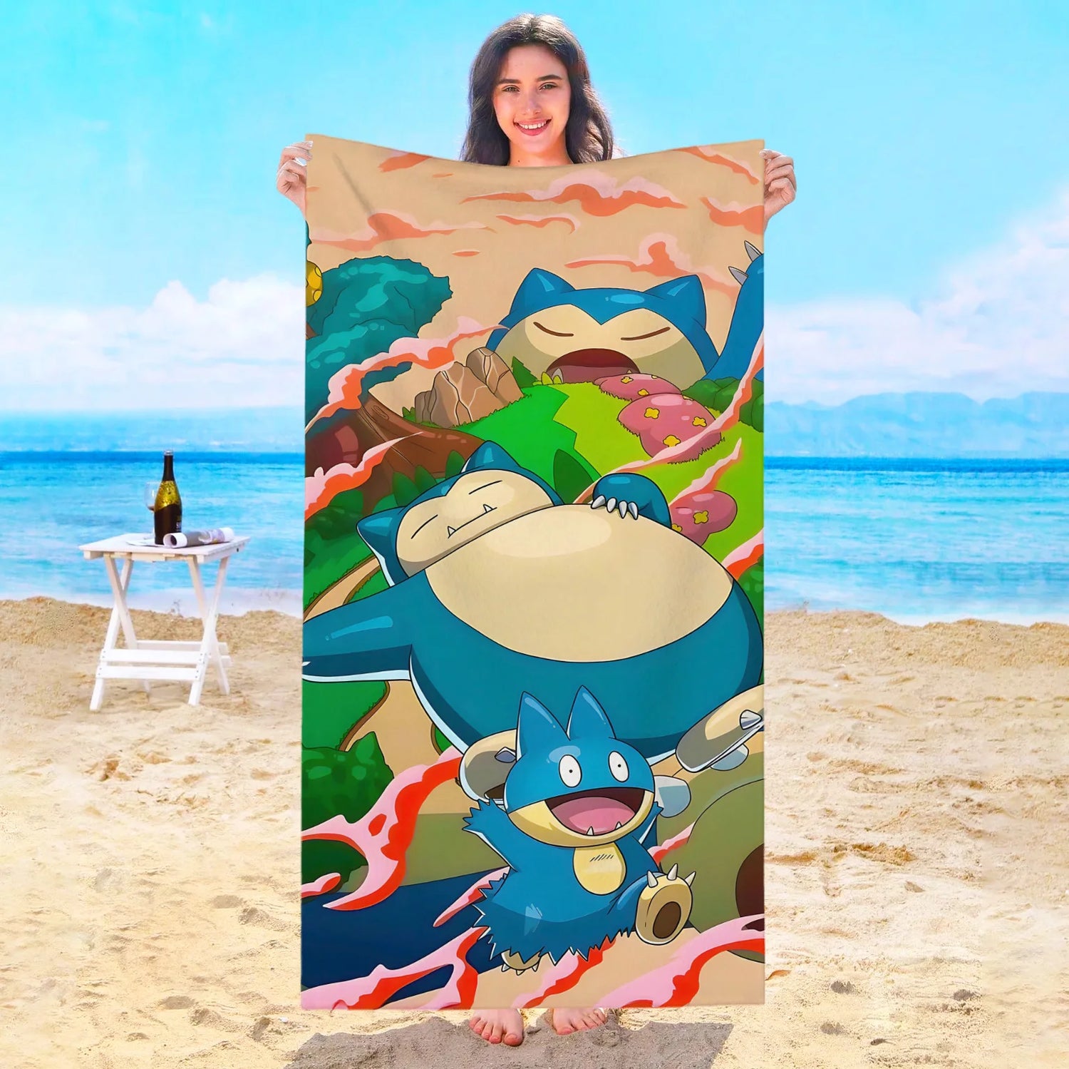 Serviette de bain Pokémon 10