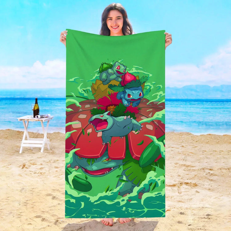 Serviette de bain Pokémon 14