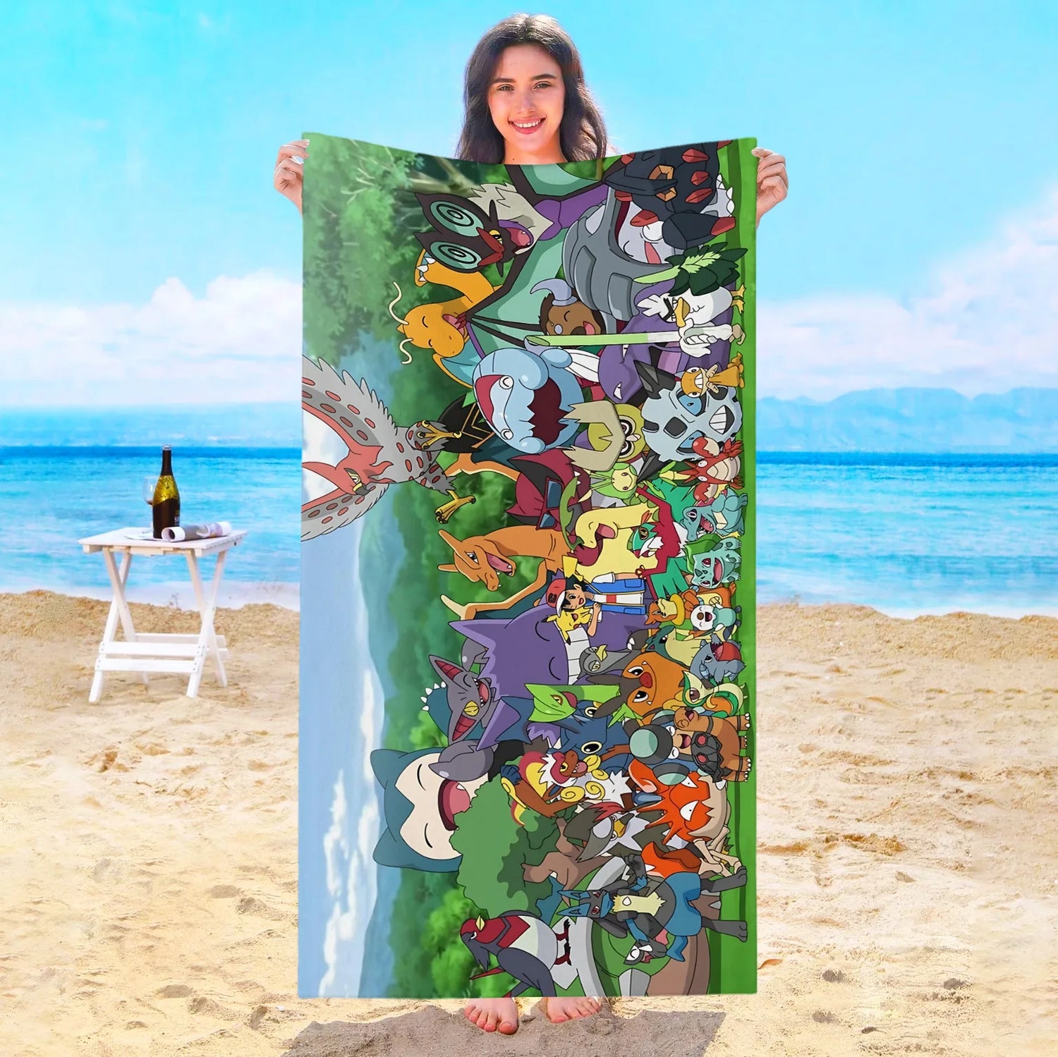 Serviette de bain Pokémon 4