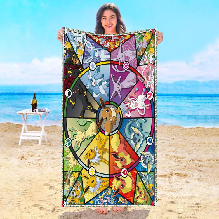 Serviette de bain Pokémon 7