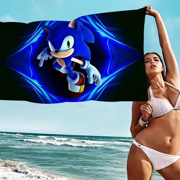 Serviette de bain Sonic 3