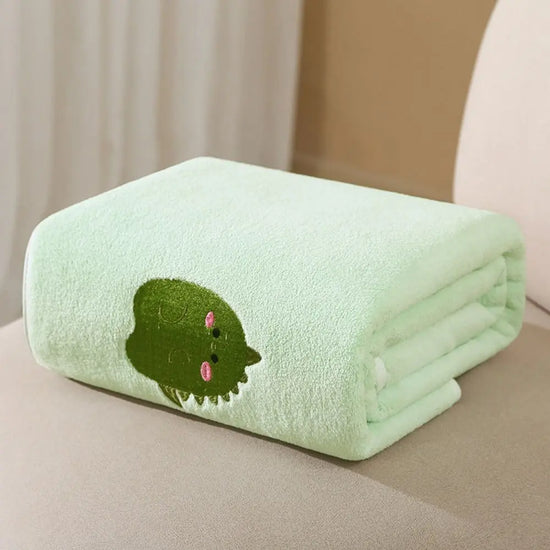 Serviette de bain  bébé corail