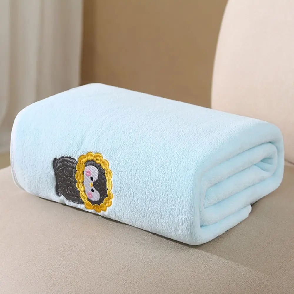 Serviette de bain  bébé corail 6