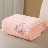 Serviette de bain  bébé corail 8