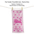 Serviette de bain bambou pour enfants 16