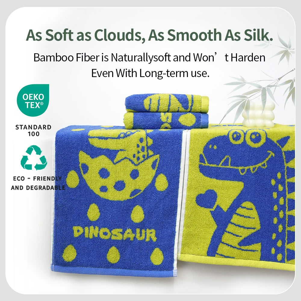 Serviette de bain bambou pour enfants 3