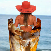 Serviette de bain cheval 4