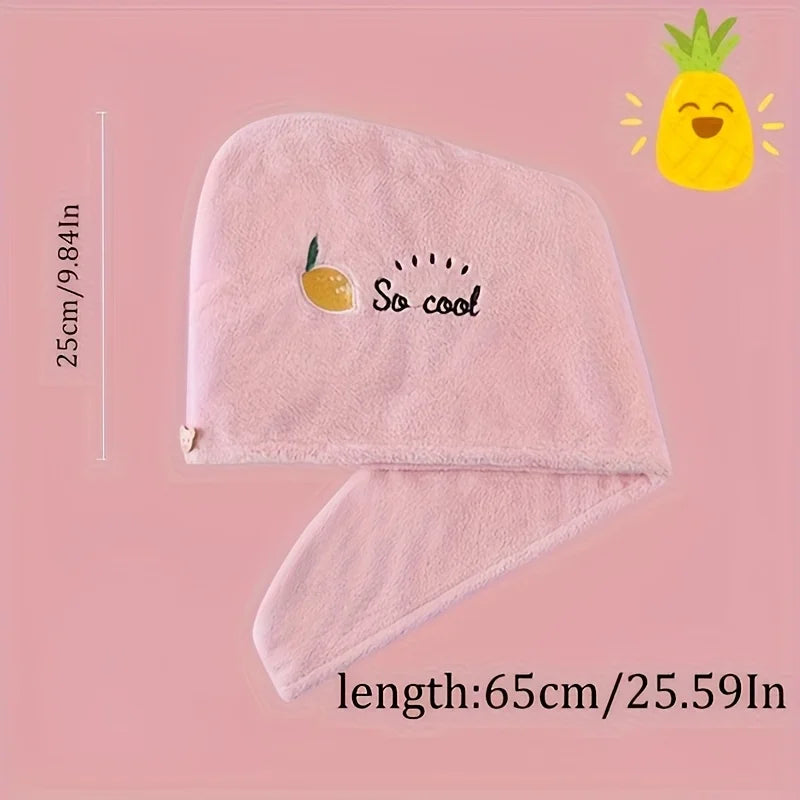 Serviette de bain cheveux 4