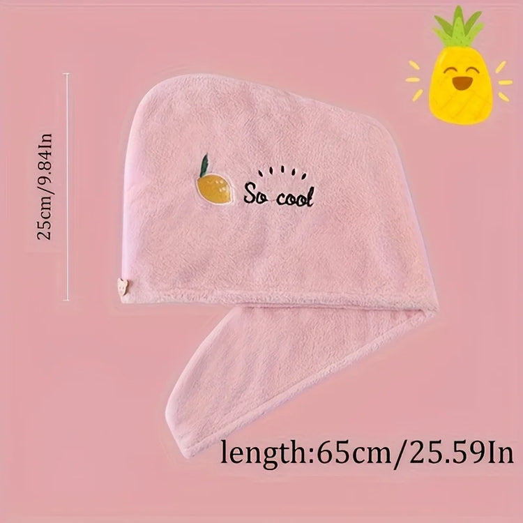 Serviette de bain cheveux 4