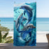 Serviette de bain dauphin 7
