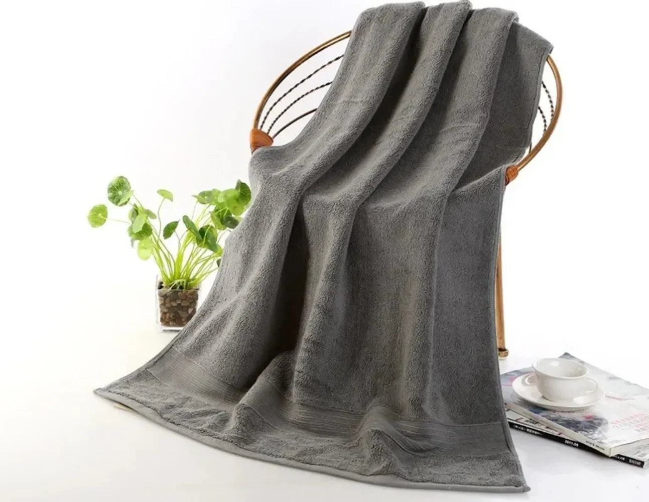 Serviette de bain en coton égyptien 5