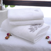 Serviette de bain en coton platine