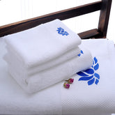 Serviette de bain en coton platine 2
