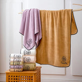 Serviette de bain en polaire corail Camellia 4
