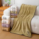 Serviette de bain en polaire corail Camellia 5