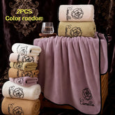 Serviette de bain en polaire corail Camellia 7