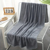 Serviette de bain en treillis d&