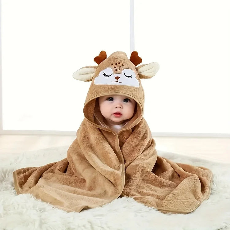 Serviette de bain enfant zoo 11
