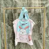 Serviette de bain enfants avec capuche 12