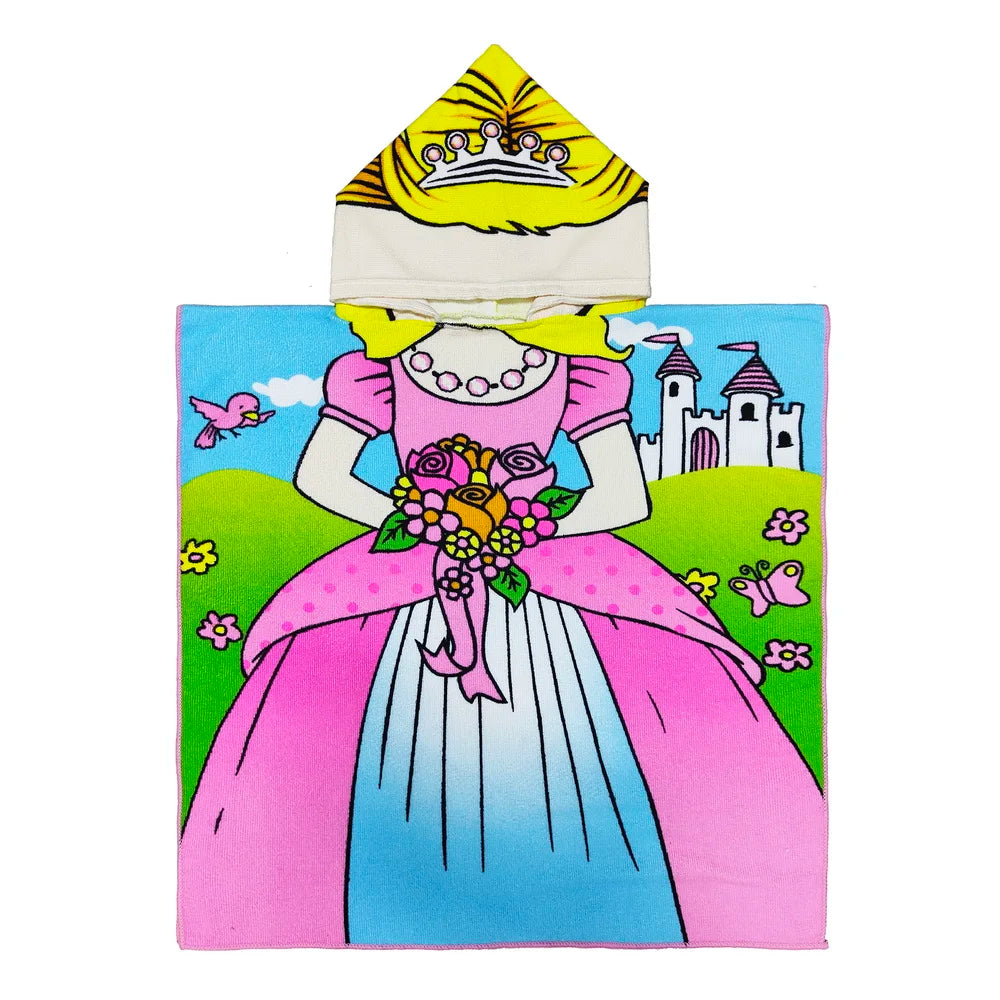Serviette de bain enfants avec capuche 21