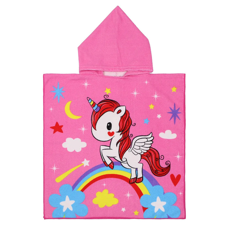 Serviette de bain enfants avec capuche 24