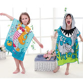 Serviette de bain enfants avec capuche 3