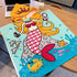 Serviette de bain enfants avec capuche 32