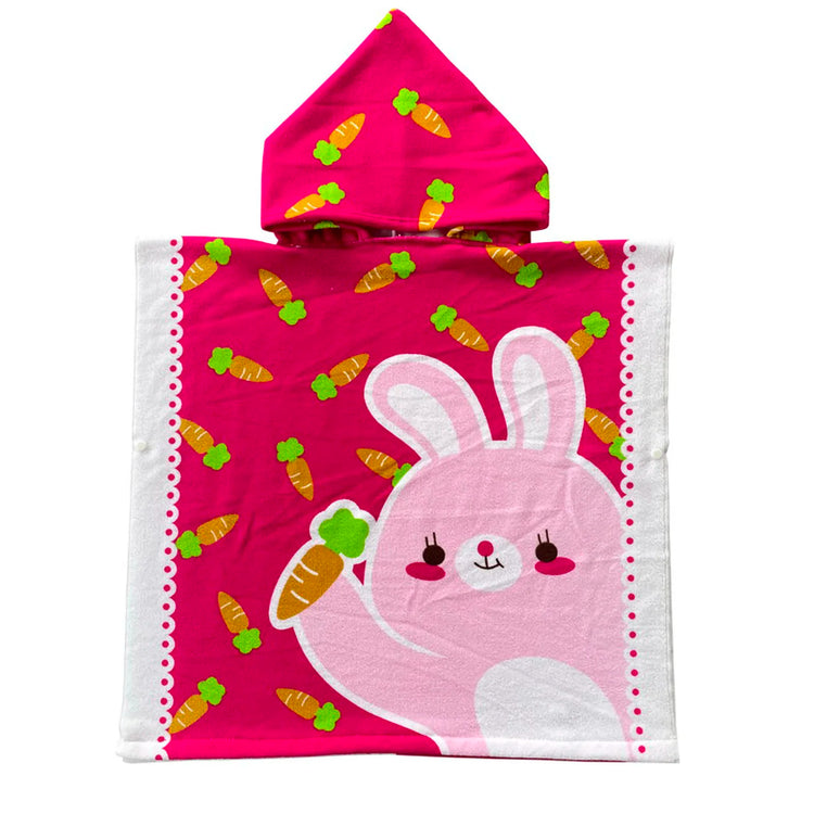 Serviette de bain enfants avec capuche 36