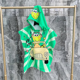 Serviette de bain enfants avec capuche 6