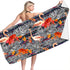 Serviette de bain flamand rose 3