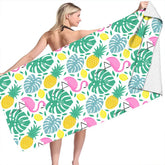 Serviette de bain flamand rose 5