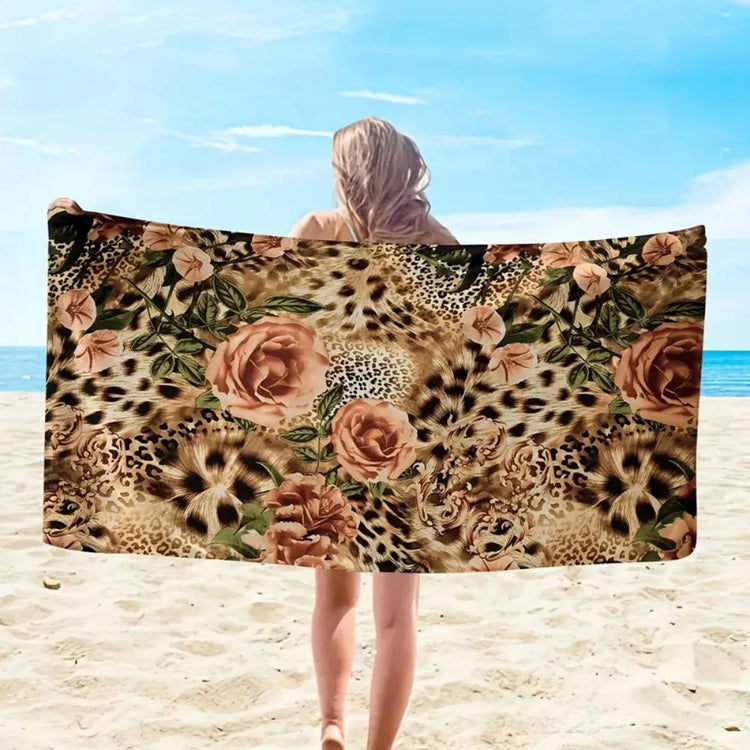 Serviette de bain léopard 2