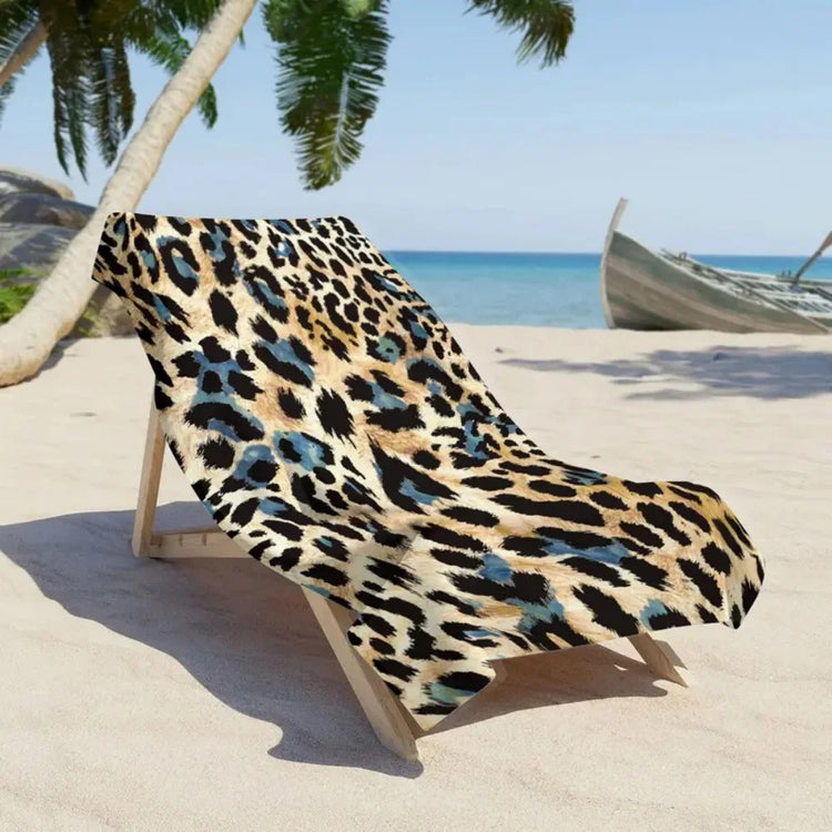 Serviette de bain léopard 3