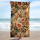 Serviette de bain léopard 6