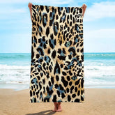 Serviette de bain léopard 7