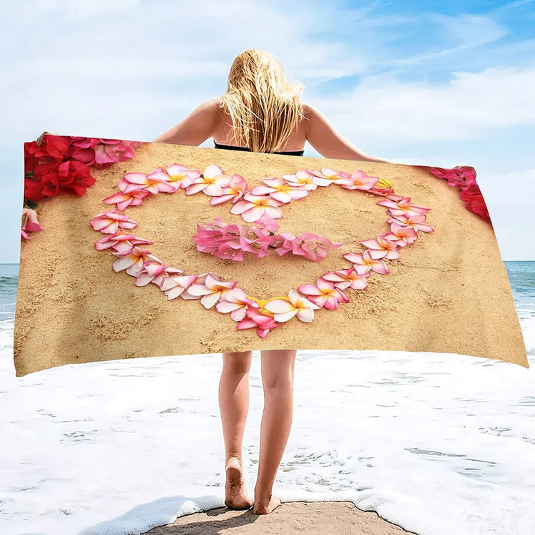 Serviette de bain love 12