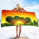 Serviette de bain love 3