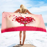Serviette de bain love 9