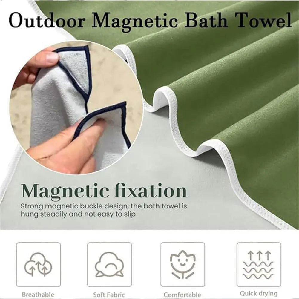 Serviette de bain magnétique 5