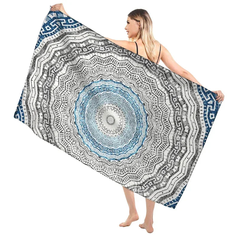 Serviette de bain mandala 23