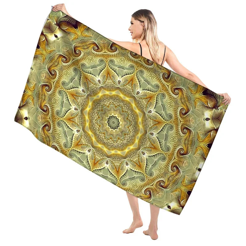 Serviette de bain mandala 4