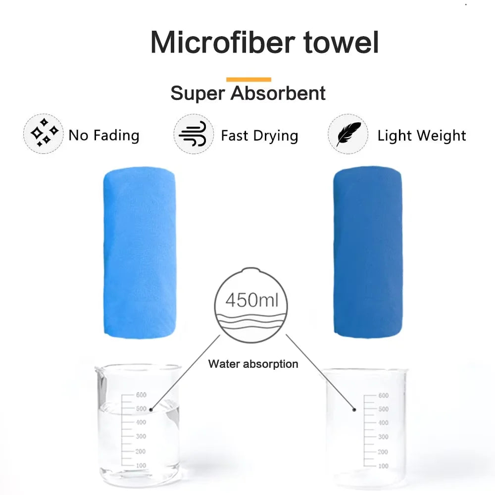 Serviette de bain microfibre piscine 4