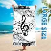 Serviette de bain musique 3