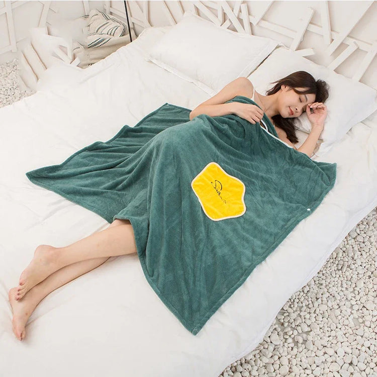 Serviette de bain peignoir 4