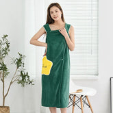 Serviette de bain peignoir 9